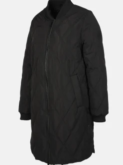 Damen Lisa Tossa Damen Mantel mit Rautensteppung