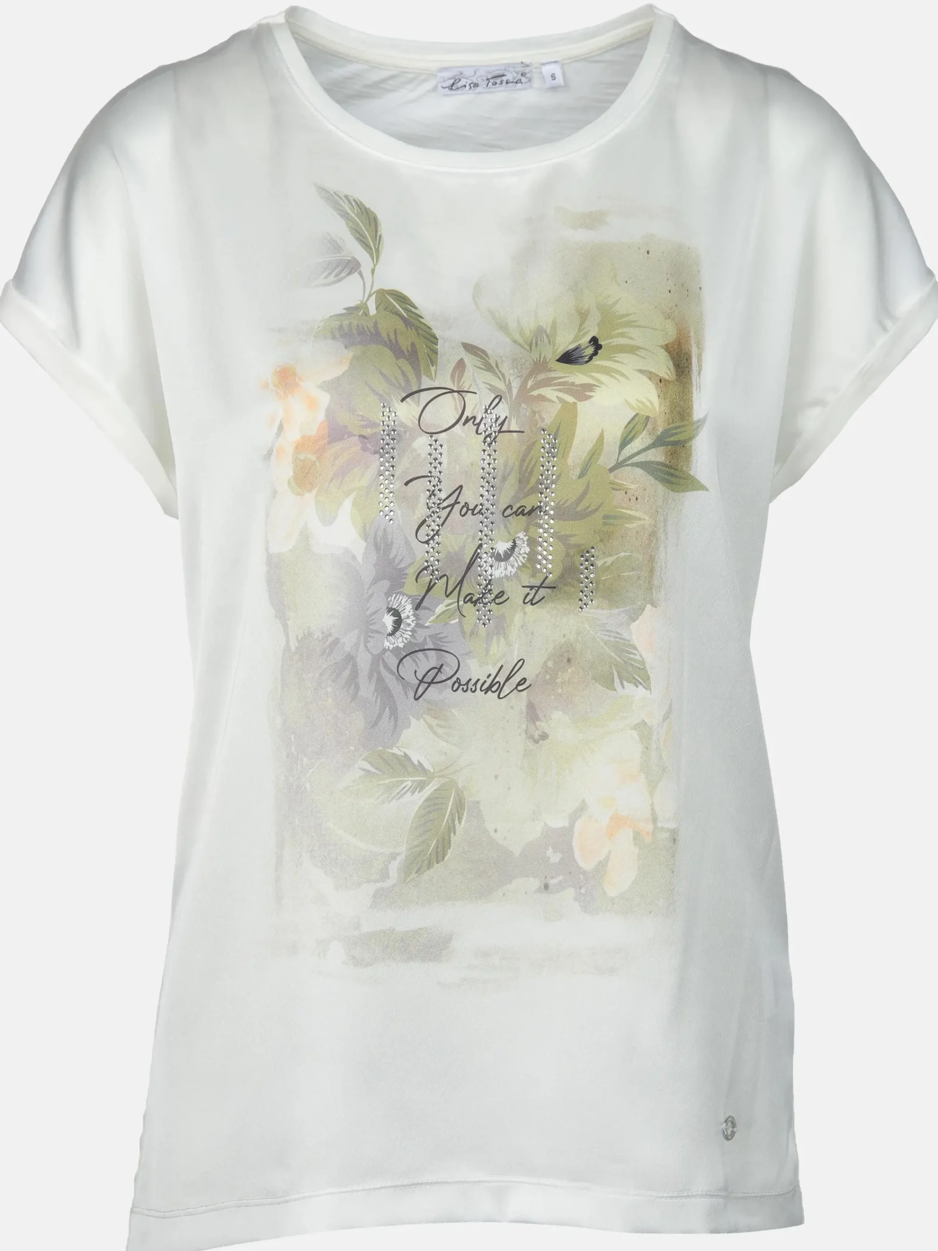 Damen Lisa Tossa Damen Materialmix Shirt