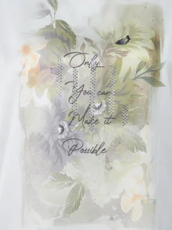 Damen Lisa Tossa Damen Materialmix Shirt