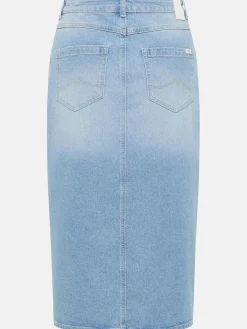 Damen Mustang Damen Maxirock "Eureka Denim Ski"