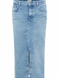 Damen Mustang Damen Maxirock "Eureka Denim"