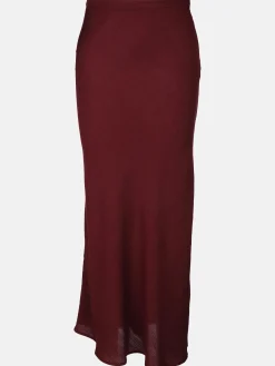 Damen IX-O Damen Maxirock mit Seitenschlitz