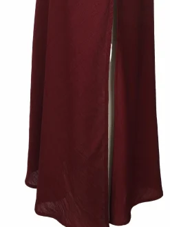 Damen IX-O Damen Maxirock mit Seitenschlitz