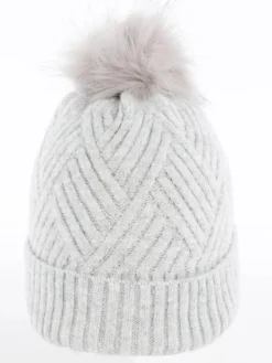 Damen Sure Damen Mütze mit Bommel