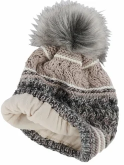 Damen Lisa Tossa Damen Mütze mit Bommel