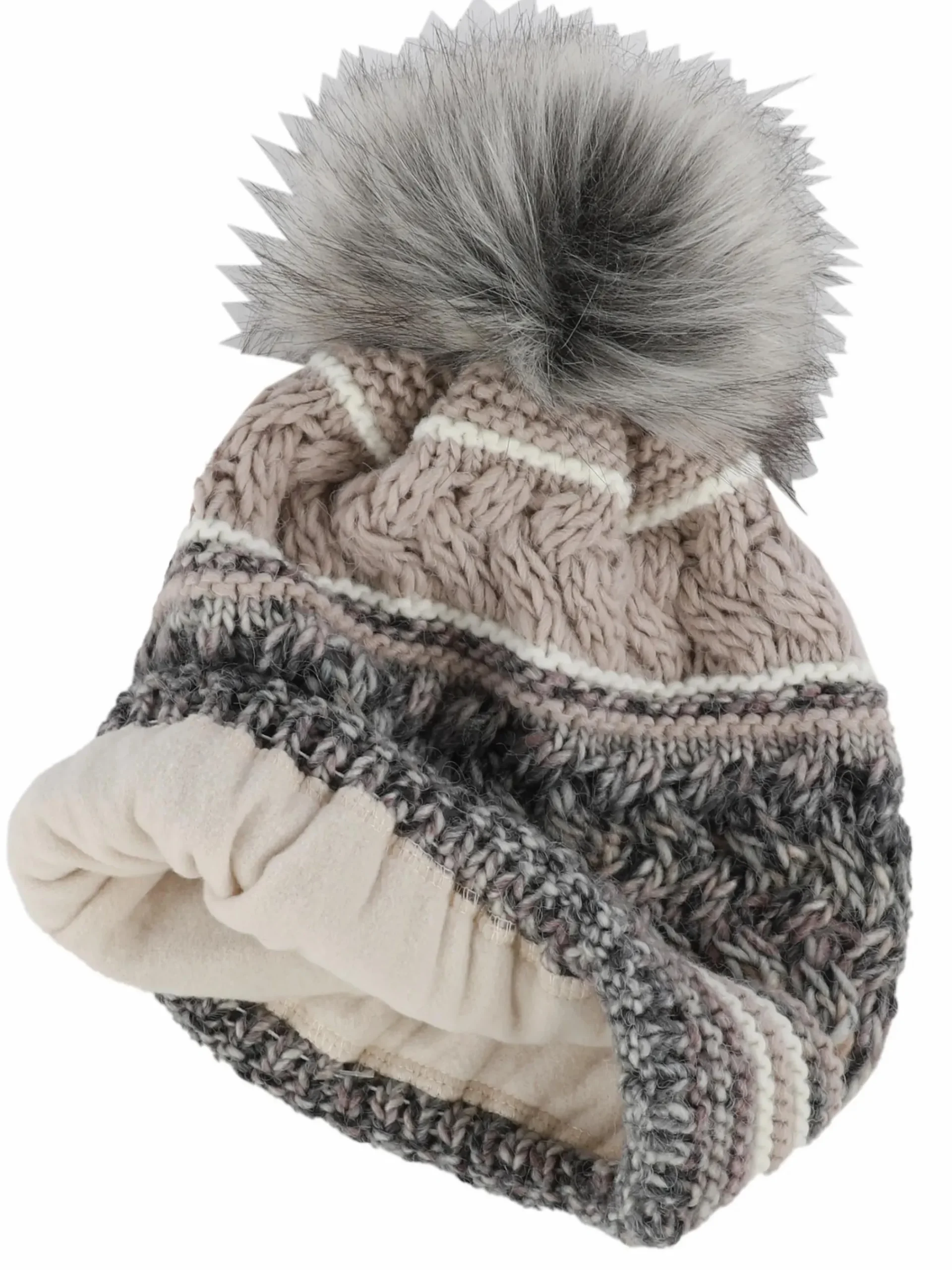 Damen Lisa Tossa Damen Mütze mit Bommel