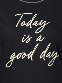 Damen Sure Damen Nachtwäsche Oberteil mit Schriftprint