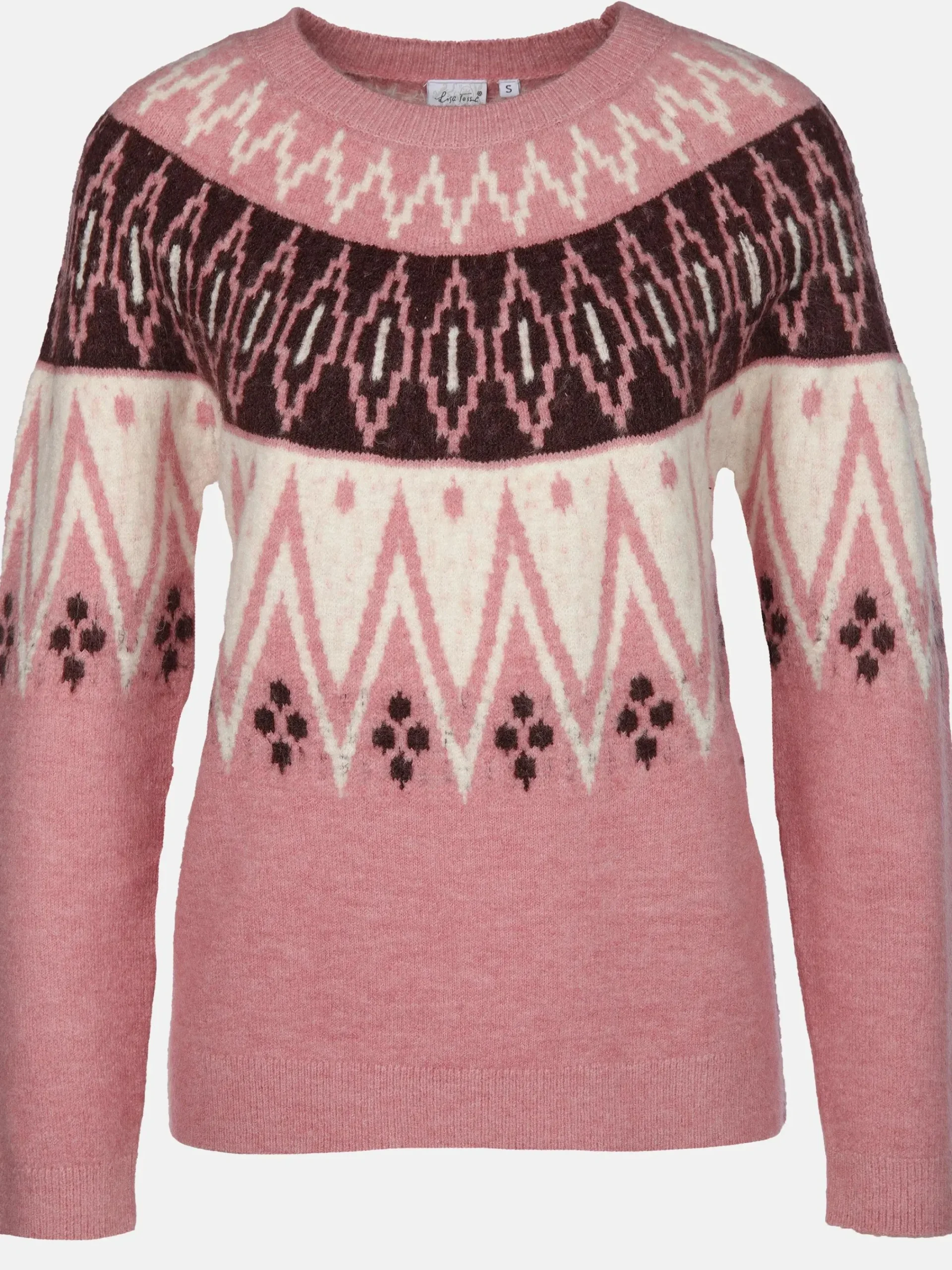 Damen Lisa Tossa Damen Norweger Pullover