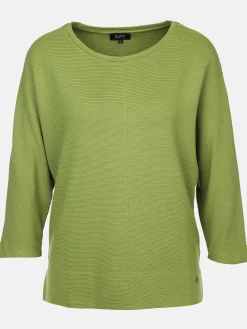 Damen Sure Damen Ottoman Shirt in Ripp-Optik