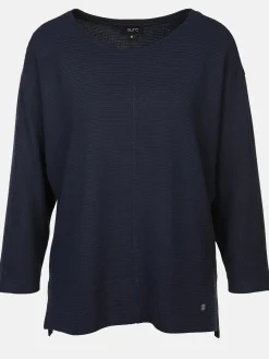 Damen Sure Damen Ottoman Shirt in Ripp-Optik