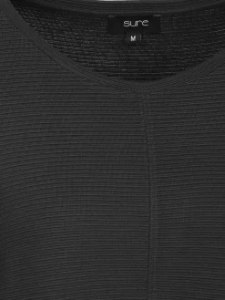 Damen Sure Damen Ottoman Shirt in Ripp-Optik