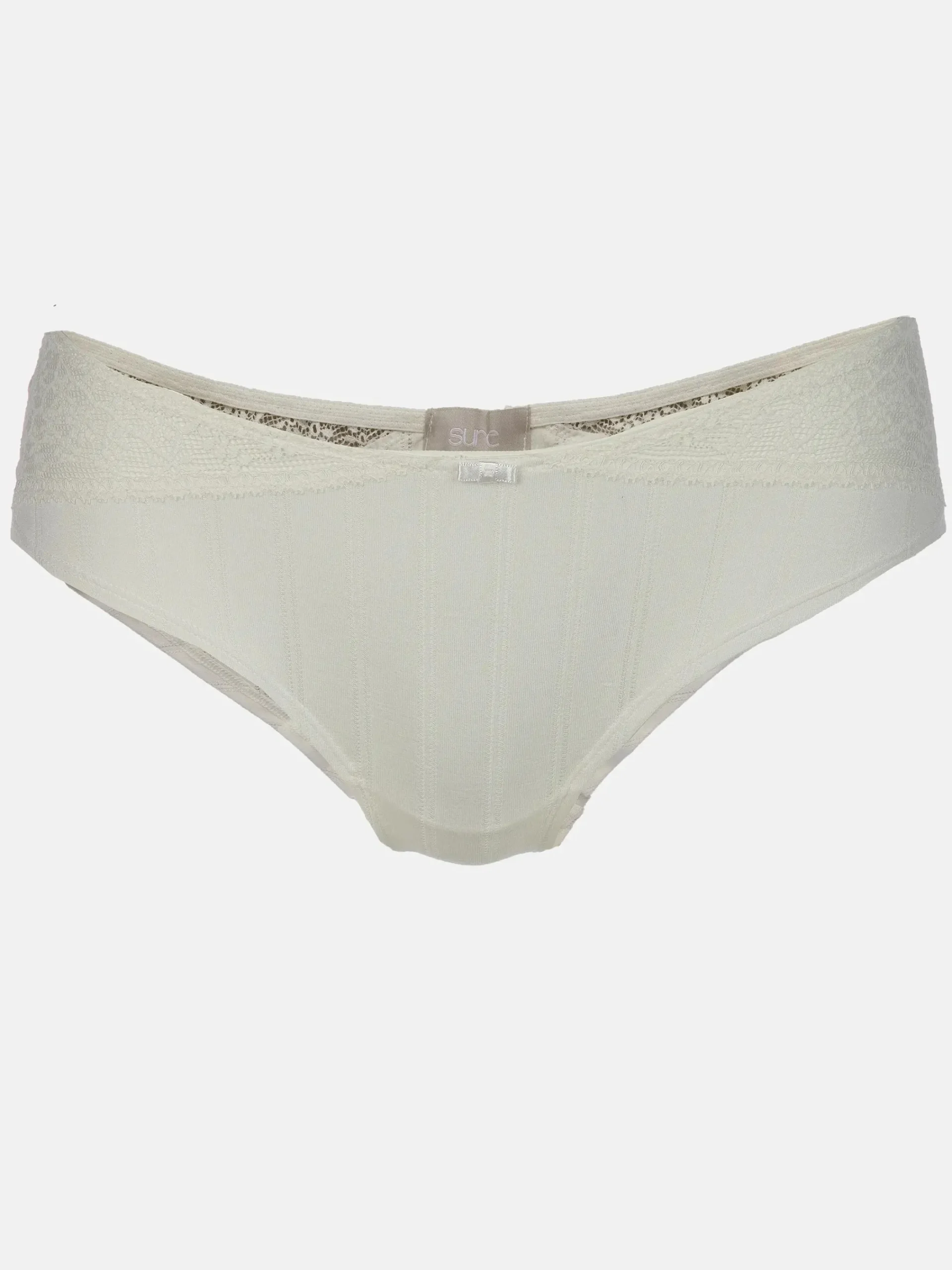 Damen Sure Damen Panty mit Spitzenbesatz
