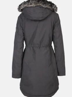 Damen Sure Damen Parka mit Kunstfellbesatz