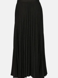 Damen Sure Damen Plisseerock mit Lurex