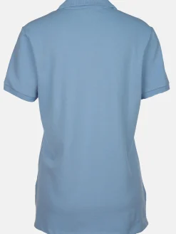 Damen Lisa Tossa Damen Poloshirt mit schlichter Stickerei