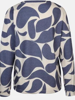 Damen Sure Damen Print Flauschshirt