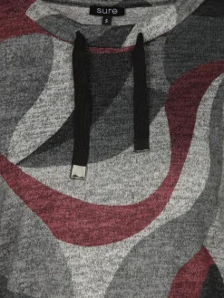 Damen Sure Damen Print Flauschshirt