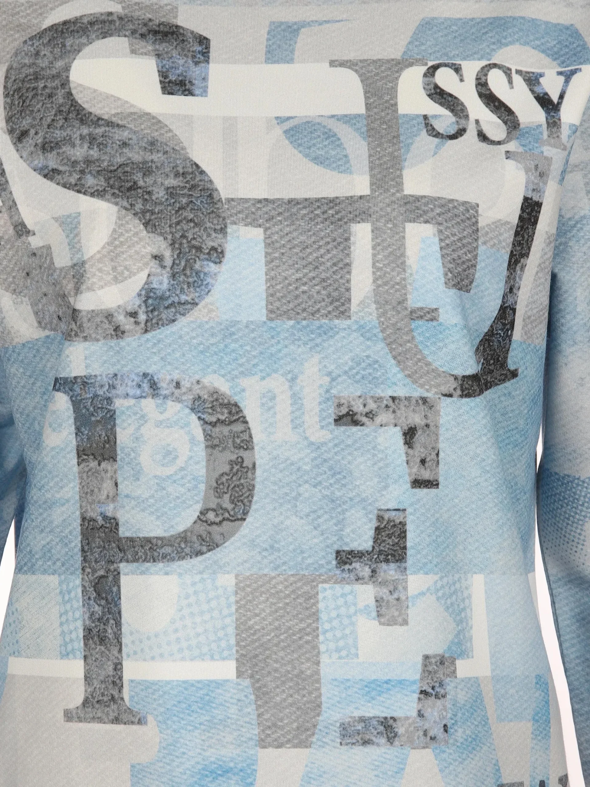 Damen Lisa Tossa Damen Printshirt mit langem Arm