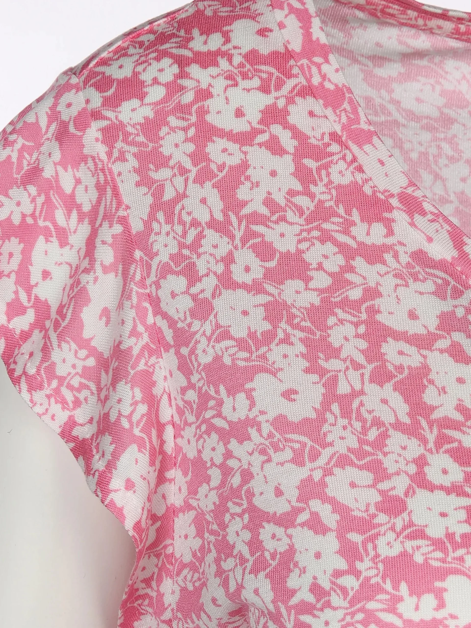 Damen Sure Damen Printshirt mit Volantärmeln