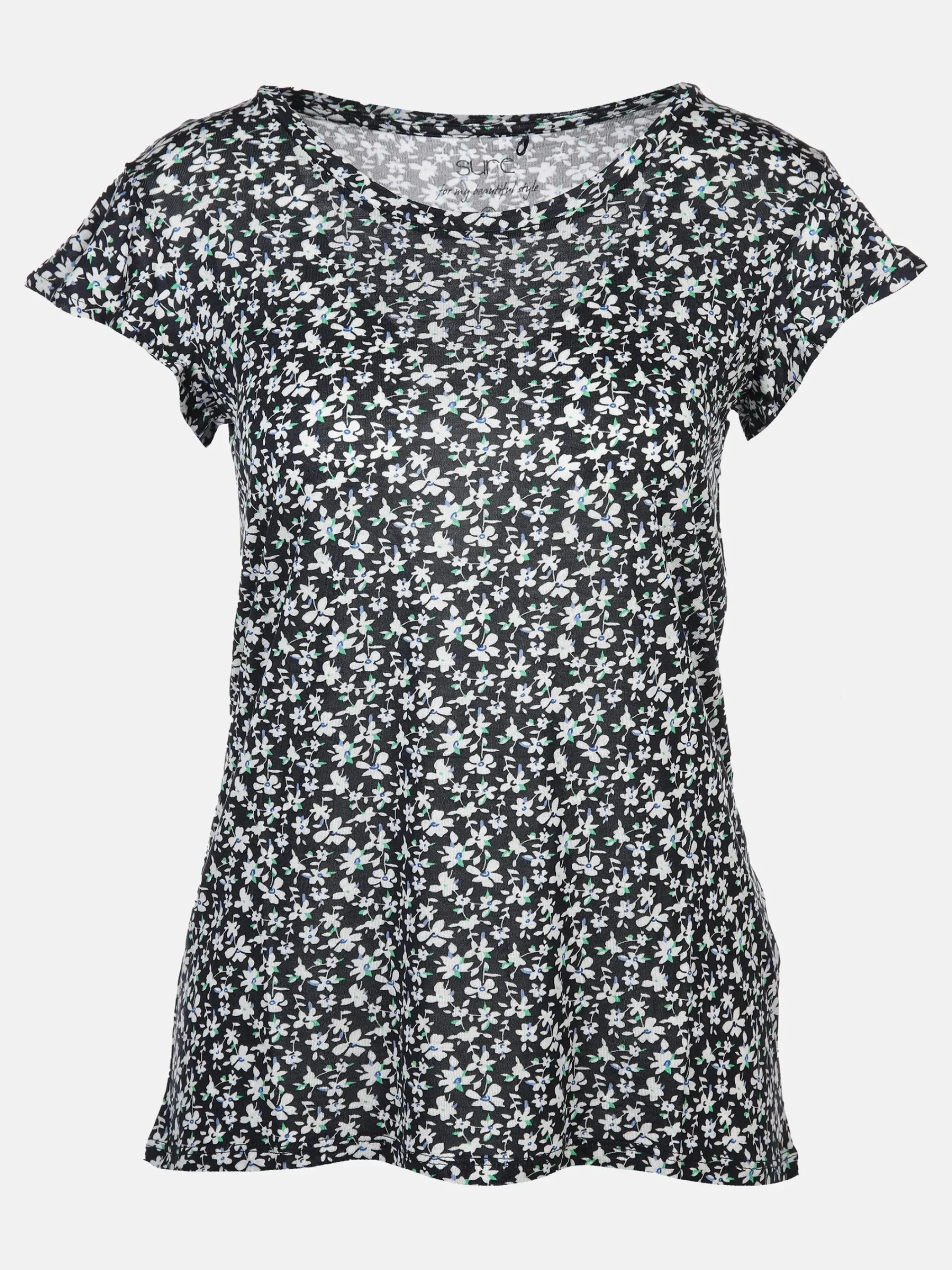 Damen Sure Damen Printshirt mit Volantärmeln