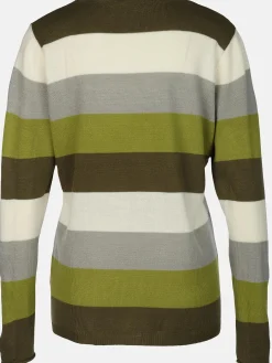 Damen Sure Damen Pullover "Cashmere Like" mit breiten Frabstreifen