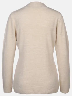 Damen Sure Damen Pullover "Cashmere-Like" mit Stehkragen