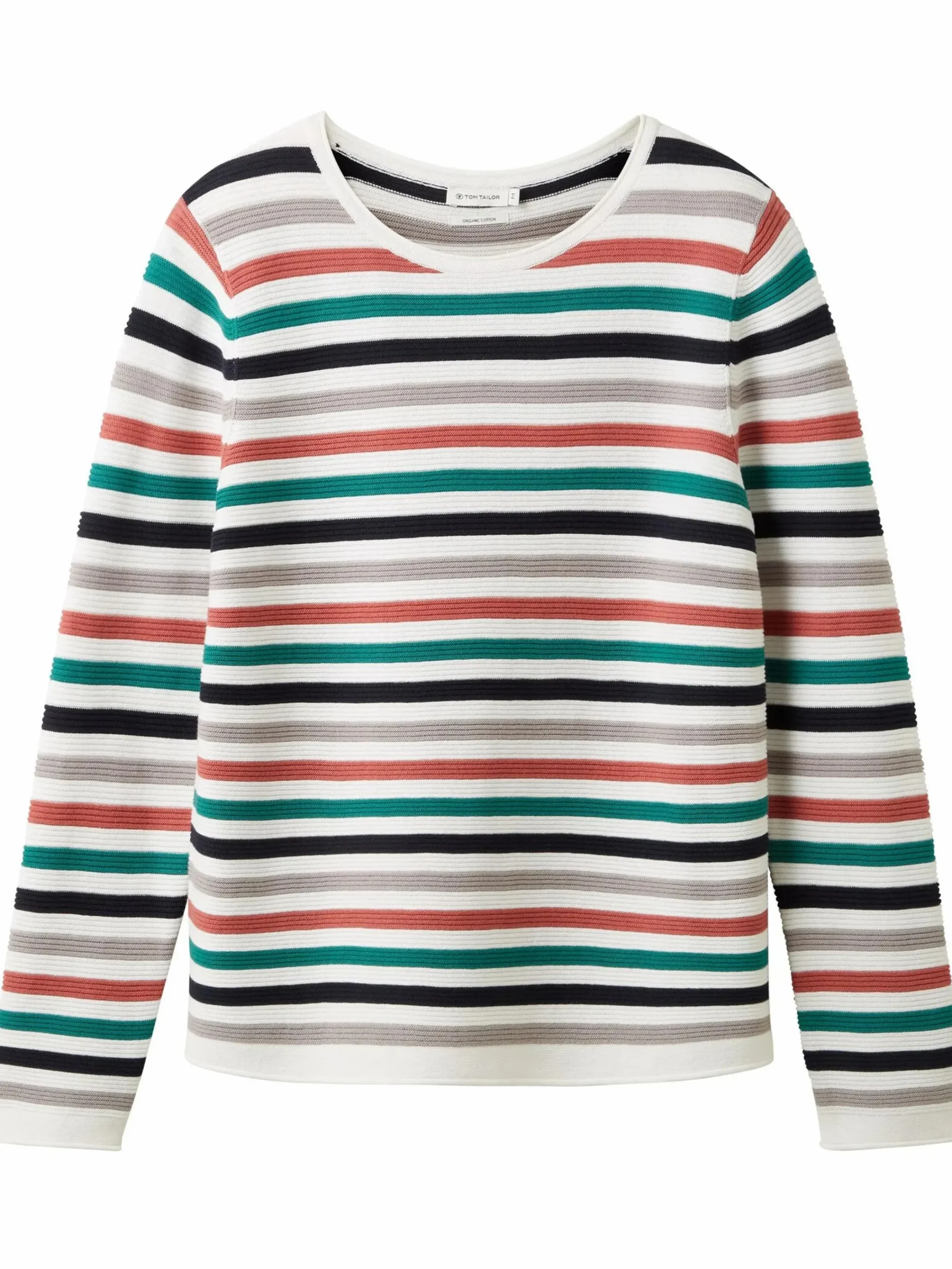 Damen Tom Tailor Damen Pullover in Ottoman Ripp