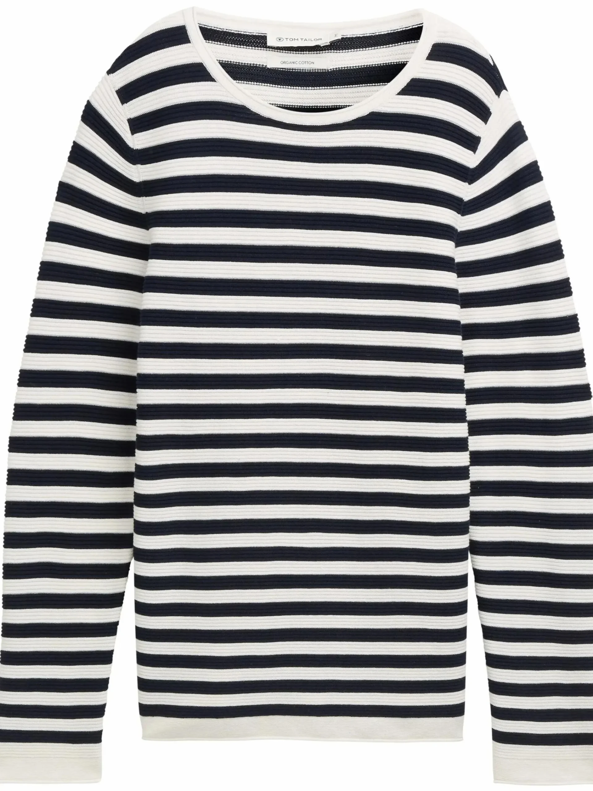 Damen Tom Tailor Damen Pullover in Ottoman Ripp