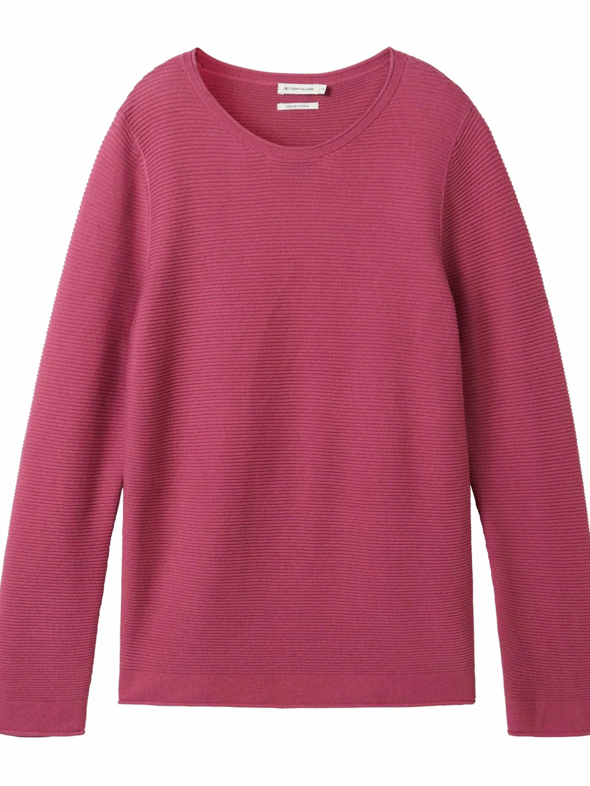 Damen Tom Tailor Damen Pullover in Ottoman Ripp