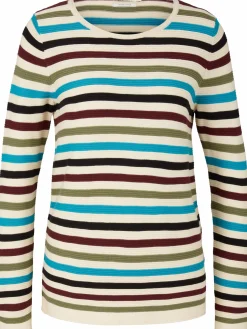Damen Tom Tailor Damen Pullover in Ottoman Ripp