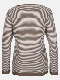 Damen Tom Tailor Damen Pullover in Ottoman Ripp