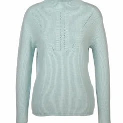 Damen Street One Damen Pullover mit kleinem Lochmuster