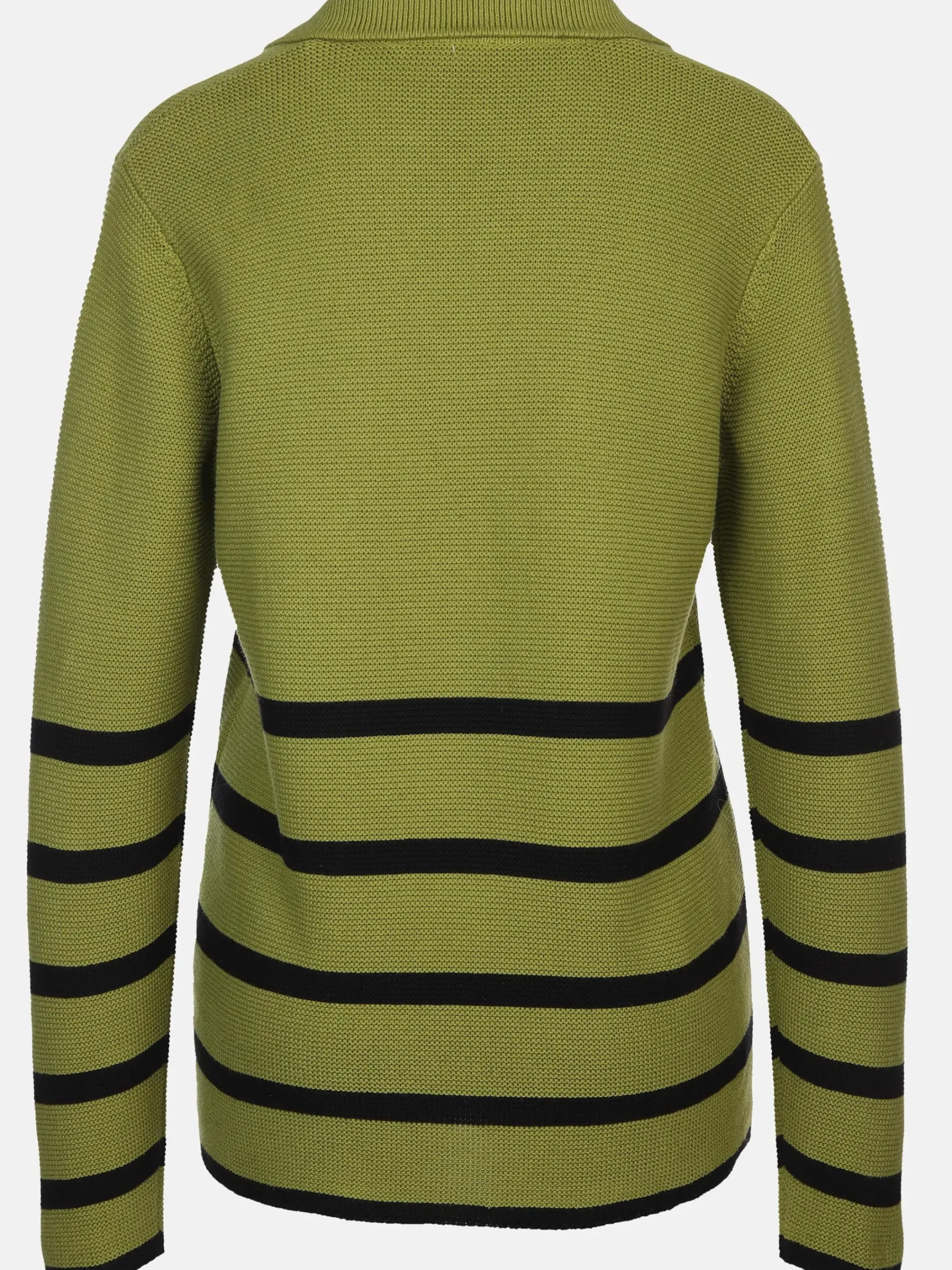 Damen Sure Damen Pullover mit Polokragen und Streifen