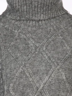 Damen Sure Damen Pullover mit Rollkragen und Muster