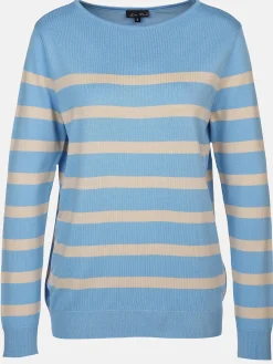 Damen Lisa Tossa Damen Pullover mit Streifen