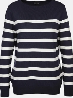 Damen Lisa Tossa Damen Pullover mit Streifen