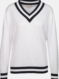 Damen Sure Damen Pullover mit V-Ausschnitt