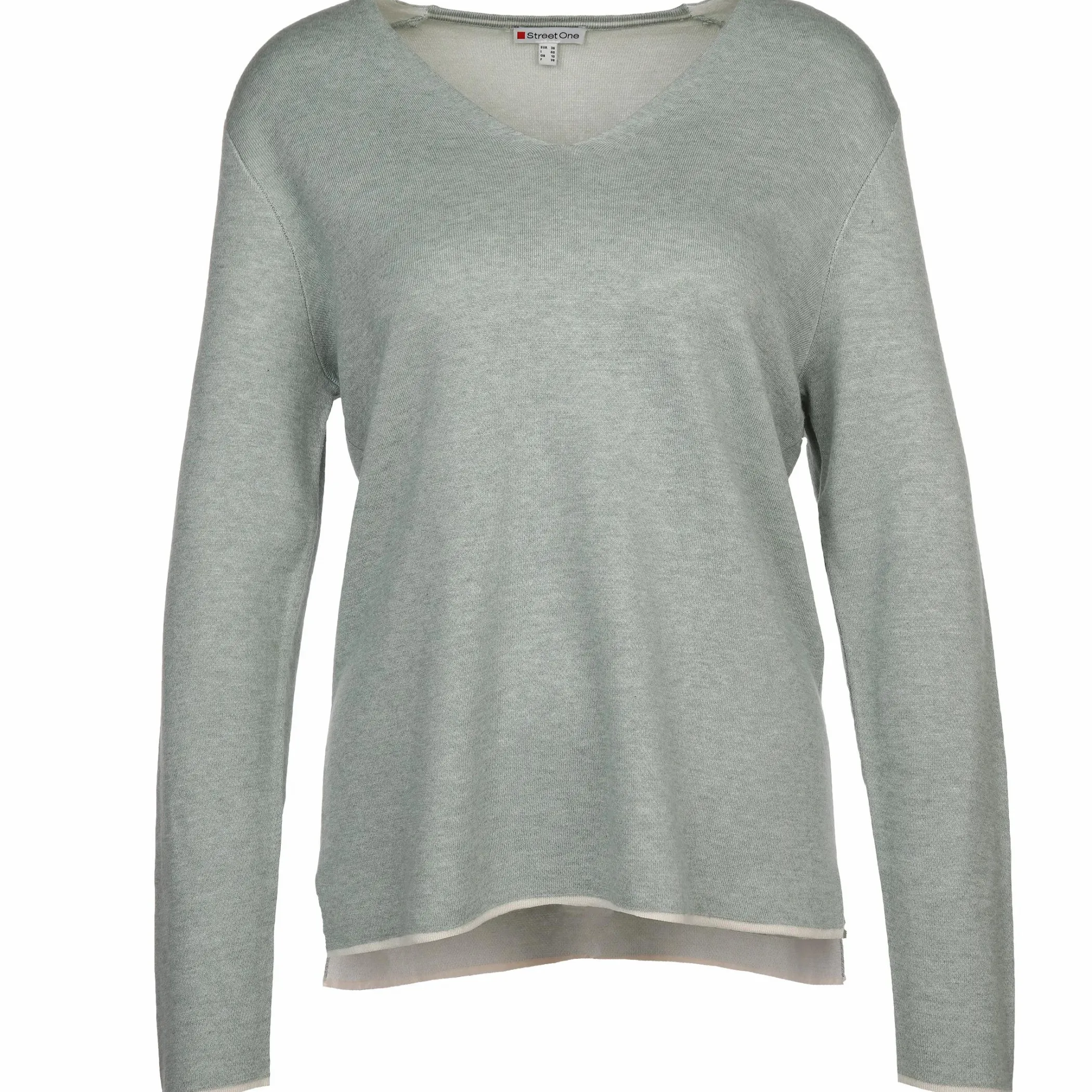 Damen Street One Damen Pullover mit V-Ausschnitt