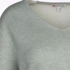 Damen Street One Damen Pullover mit V-Ausschnitt