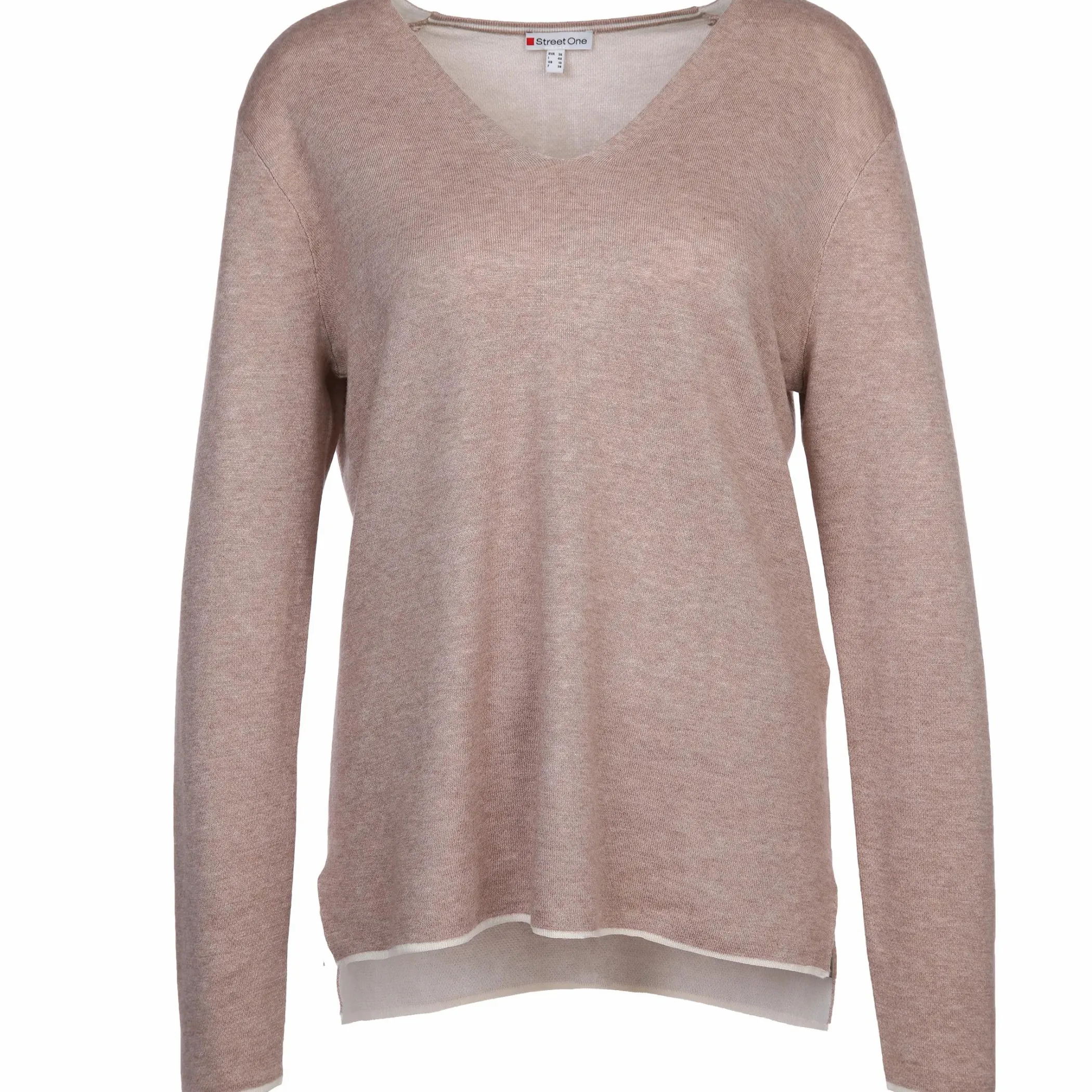 Damen Street One Damen Pullover mit V-Ausschnitt