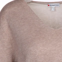 Damen Street One Damen Pullover mit V-Ausschnitt