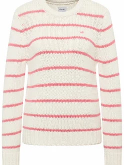 Damen Mustang Damen Pullover "Silas" mit Ringelstreifen