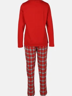 Damen Sure Damen Pyjama mit Flanellhose