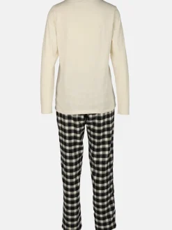 Damen Sure Damen Pyjama mit Flanellhose