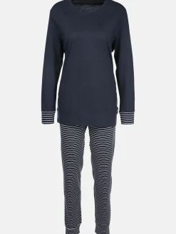 Damen Schiesser Damen Pyjama mit Streifen