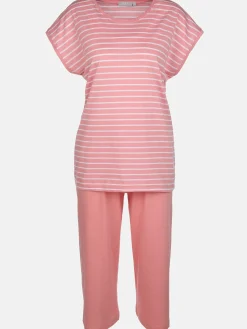 Damen Sure Damen Pyjama mit Streifen