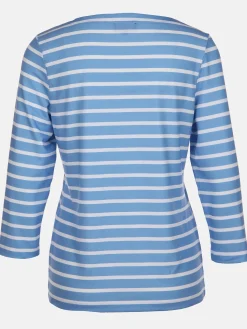 Damen Lisa Tossa Damen Ringelshirt mit Glitzerprint