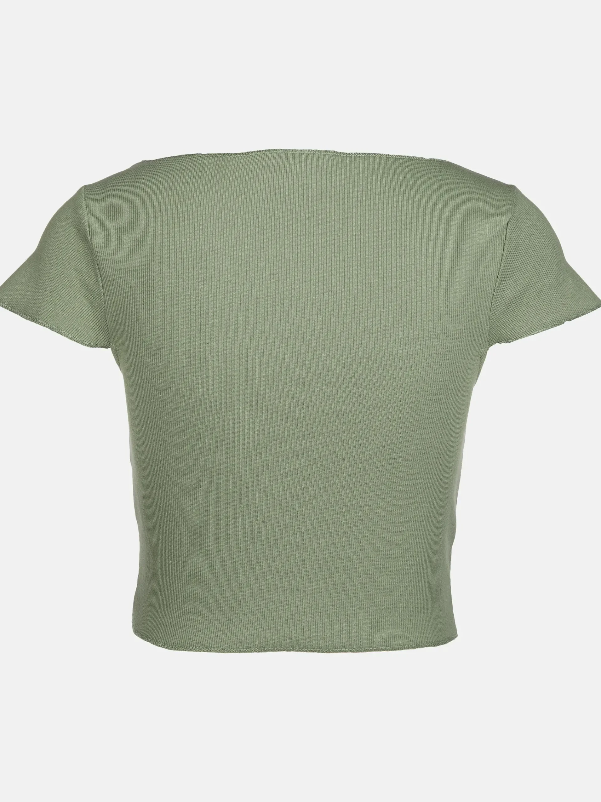 Damen IX-O Damen Rippshirt im Cropped Style