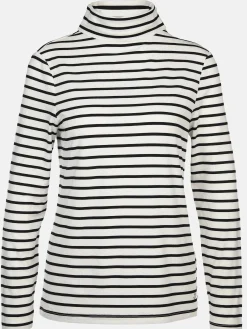 Damen Lisa Tossa Damen Rollkragenshirt mit Streifen