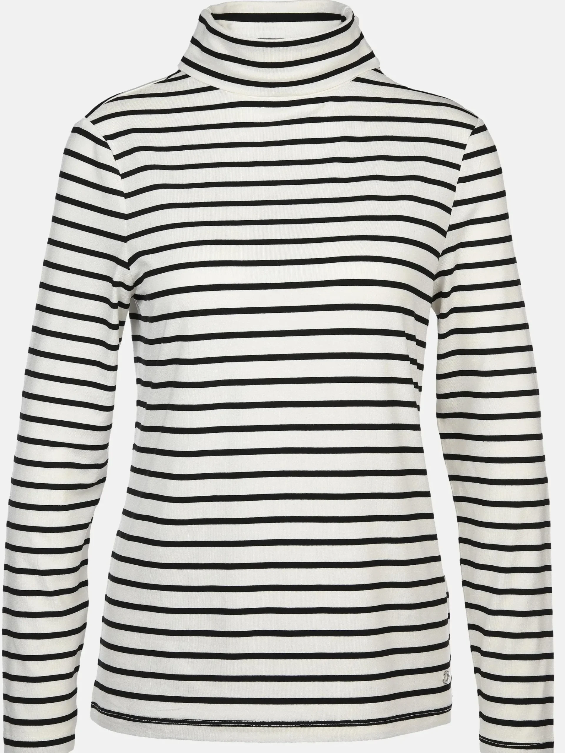 Damen Lisa Tossa Damen Rollkragenshirt mit Streifen